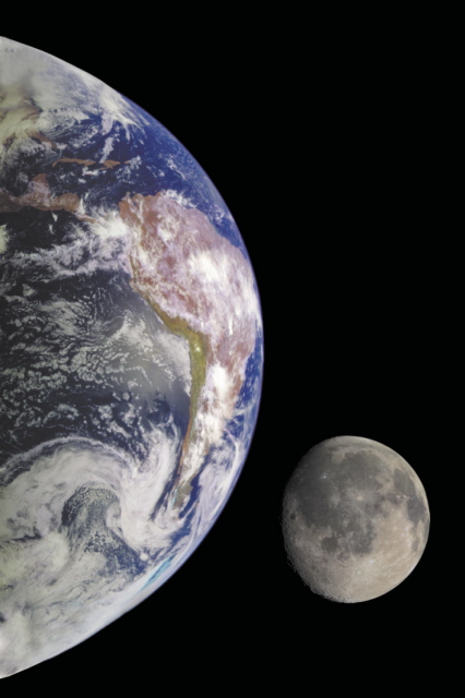 Earth and Moon