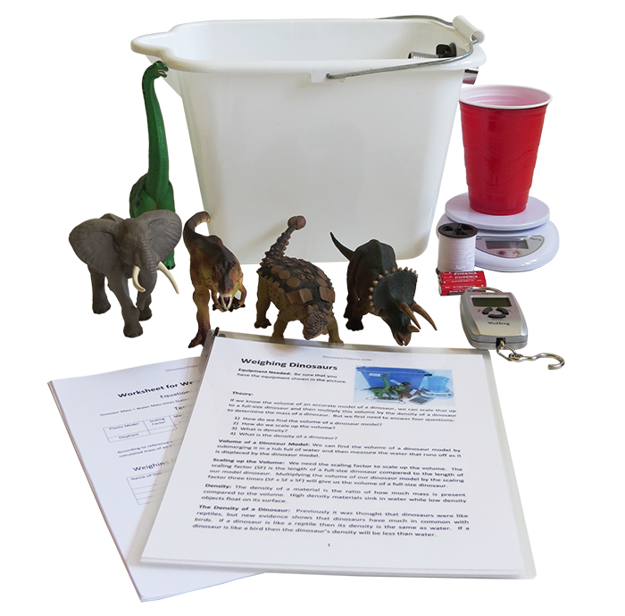 Dinosaur Weighing Kit